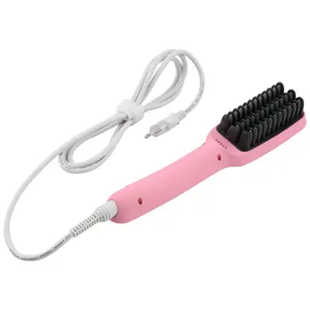 

Ceramic Electric Hair Straightening Brush Hair Straightener Comb Girls Ladies Wet & Dry Hair Care Styling Tool