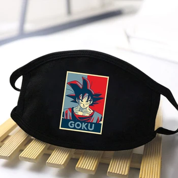 

2020 Unisex Dragon Ball Mask Fashion Women Breathable Washable Masks Streetwear Protective Masks Reusable Mens Harajuku Masks