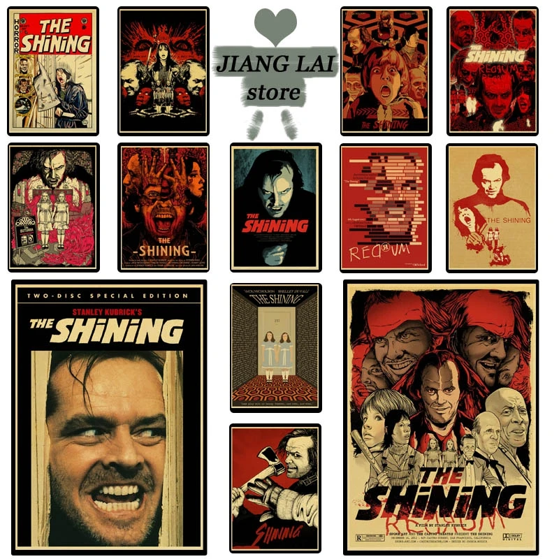 horror movie The shining vintage posters retro poster Prints Wall Painting high Quality Decor Poster  Home Decoration