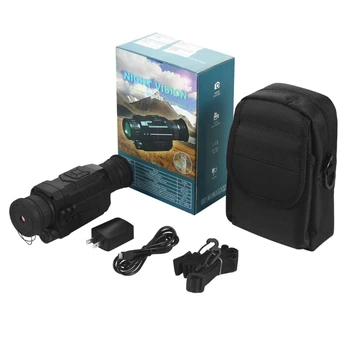 

720P Outdoor Infrared Digital Night Vision Monocular 8X Digital Zoom 200M Range Camera Photo Recording Video