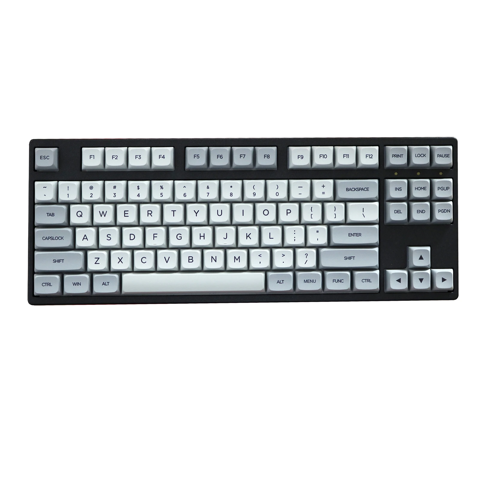 Conjunto de Granito e 9009 Pbt Tintura Subbed Tampões Chaves para mx Switch Teclado Mecânico Xda Perfil Retro Cinza Branco Keycap 1.5 mm 1 - Imagem 3