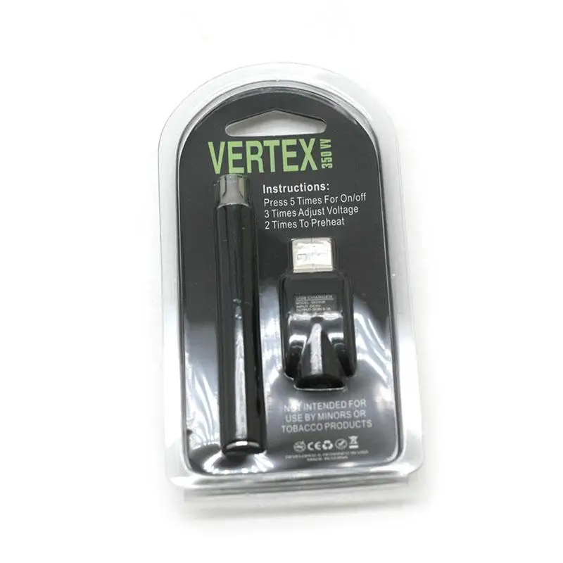 Батарея предварительного нагрева VERTEX CBD 510 регулируемое напряжение 350 мАч 900 1100