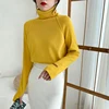 BGTEEVER Autumn Winter Turtleneck Women Sweater Elegant Slim Female Knitted Pullovers Casual Stretched Sweater jumpers femme ► Photo 3/6