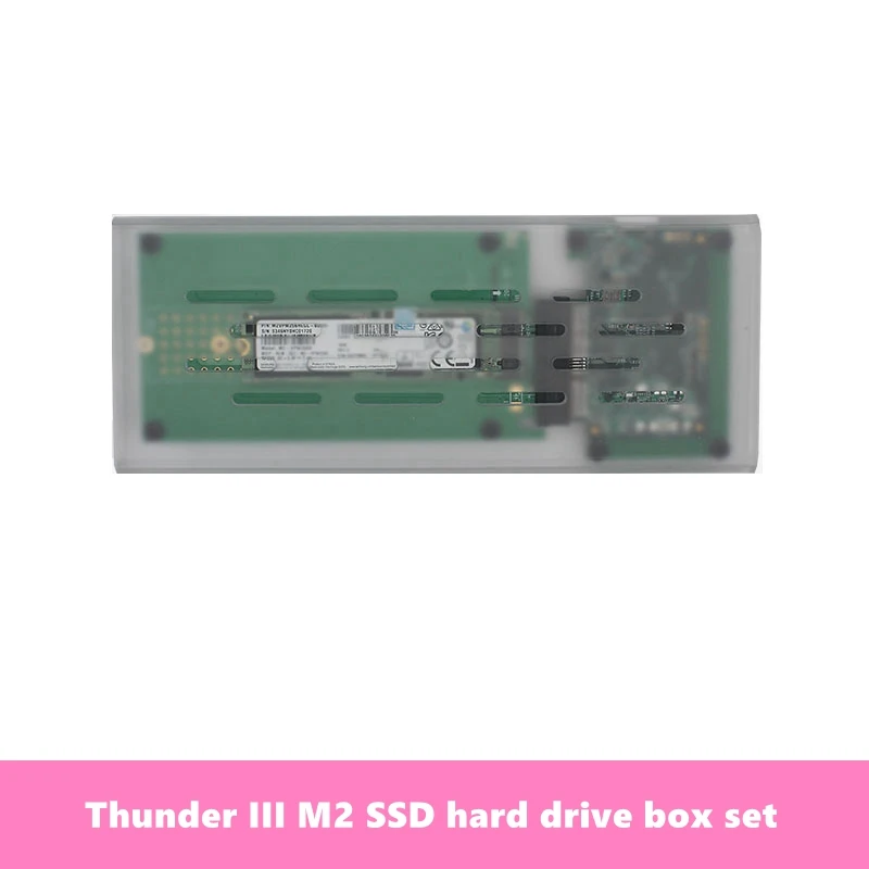 

High Quality Thunderbolt 3 To SSD (Support M2 NVME Interface SSD) Thunderbolt 3 To SSD Thunder III M2 SSD Hard Drive Box Set