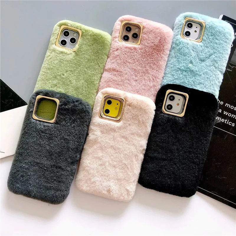 Fluffy Soft Tou Cute Phone Case (1)