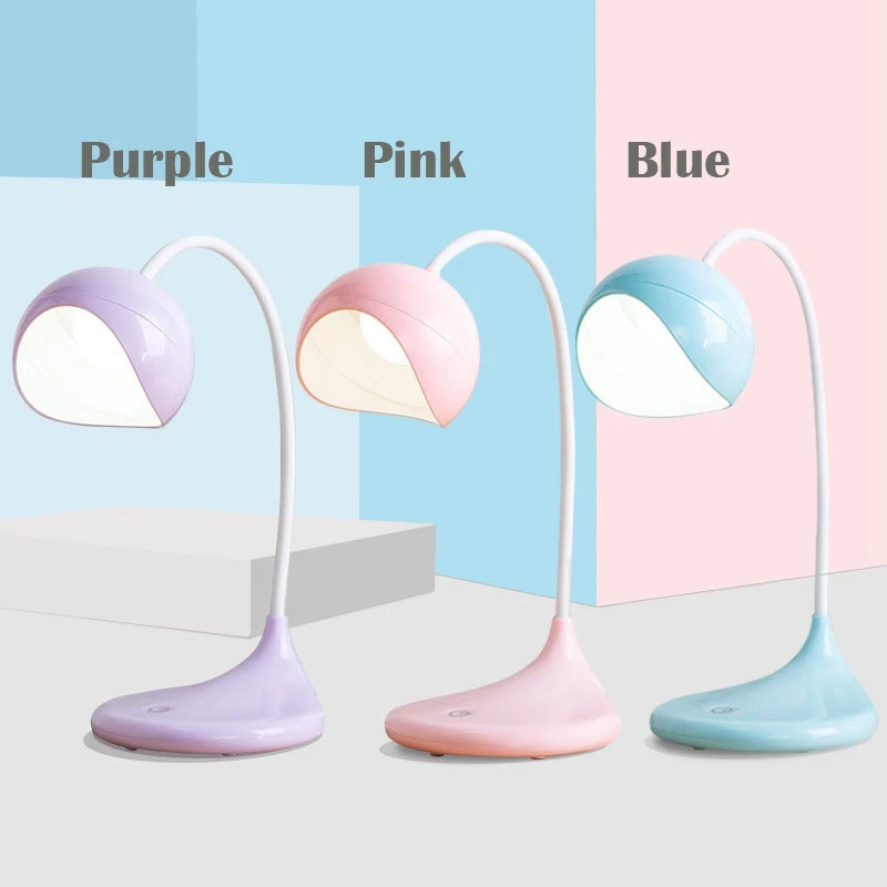New Led Table Lamp Desk Table Light Led Desk Lamps Flexo Flexible Lamp Office Table Light Bureaulamp Led Lamp Table Light Pink