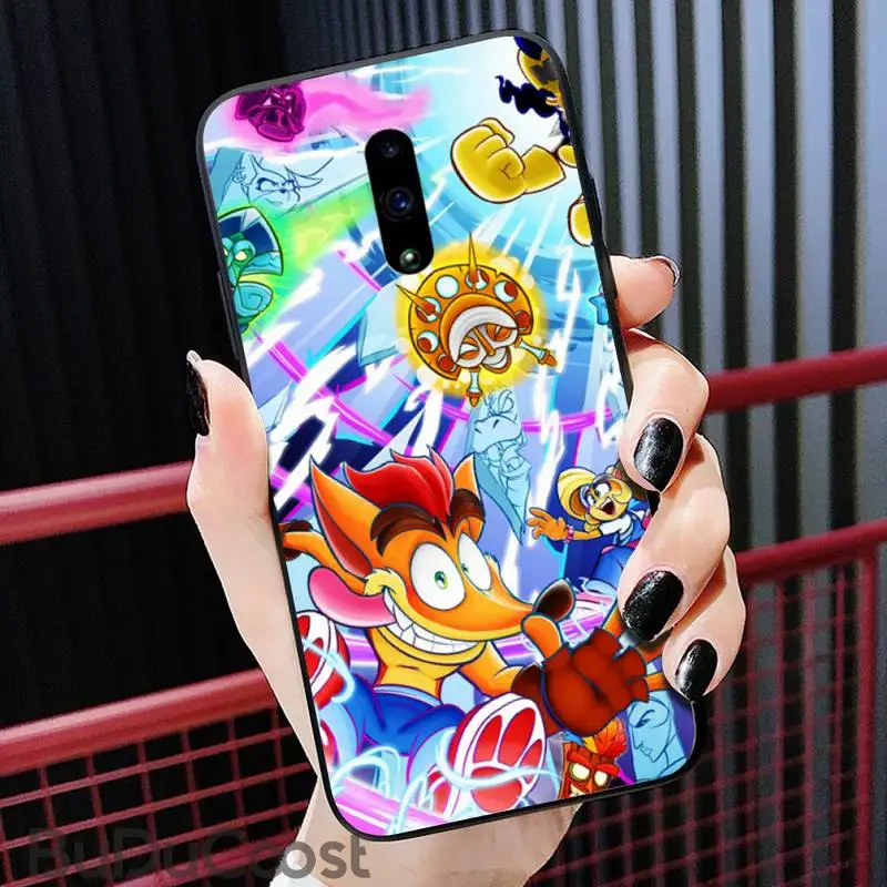 Riccu Hot Game Crash Bandicoot Phone Case For Redmi Note 8 8A 7 6 6A 5 5A 4 4X 4A Go Pro Plus Prime xiaomi leather case Cases For Xiaomi