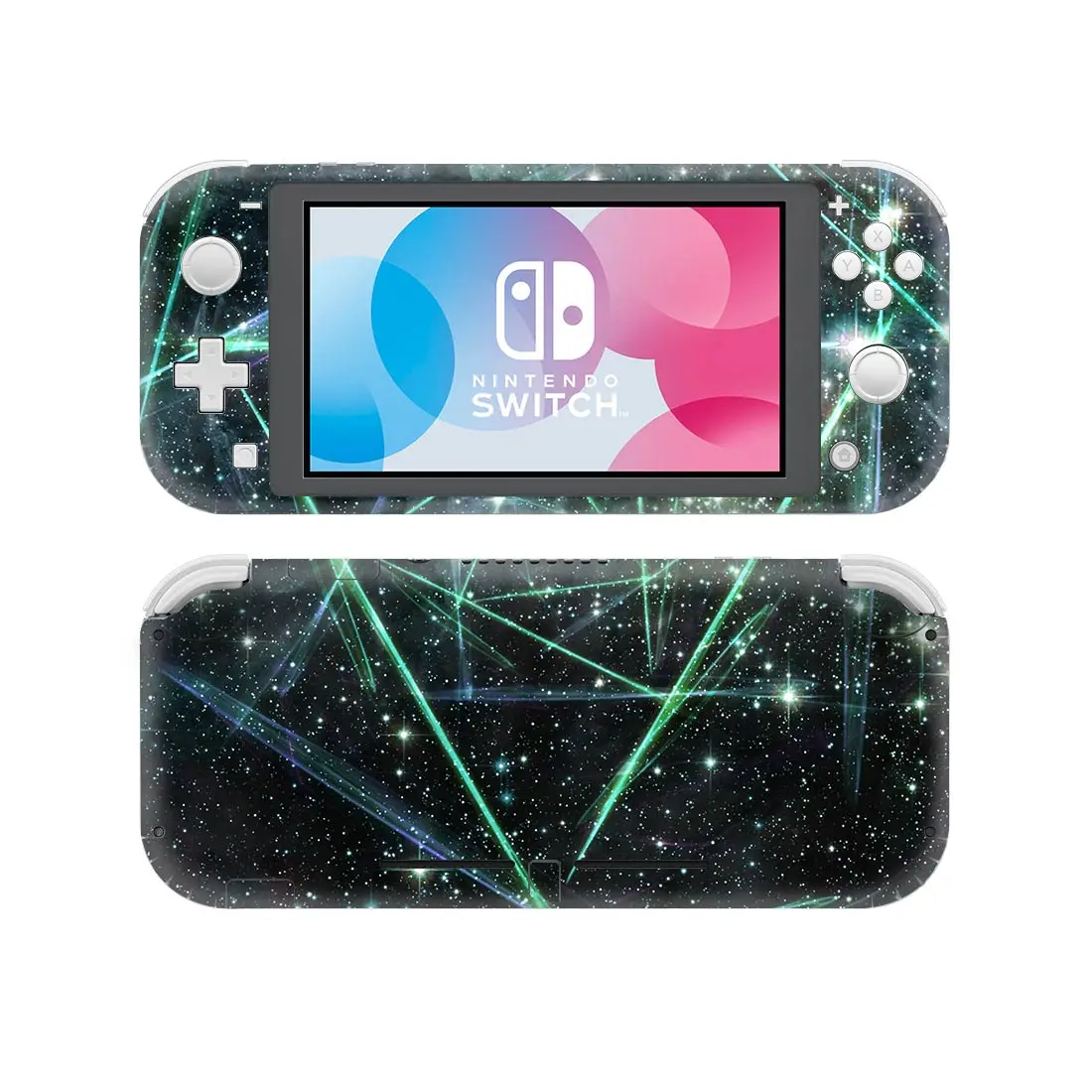 Цветная стильная виниловая наклейка в виде линий для Nintendo Switch Lite NSL защитная