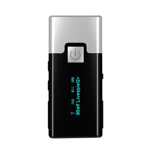 P10 Alta qualidade Mini FM DAB DAB + Receptor de Rádio Digital de Bolso Portátil com Fone de Ouvido Lcd Bateria Recarregável