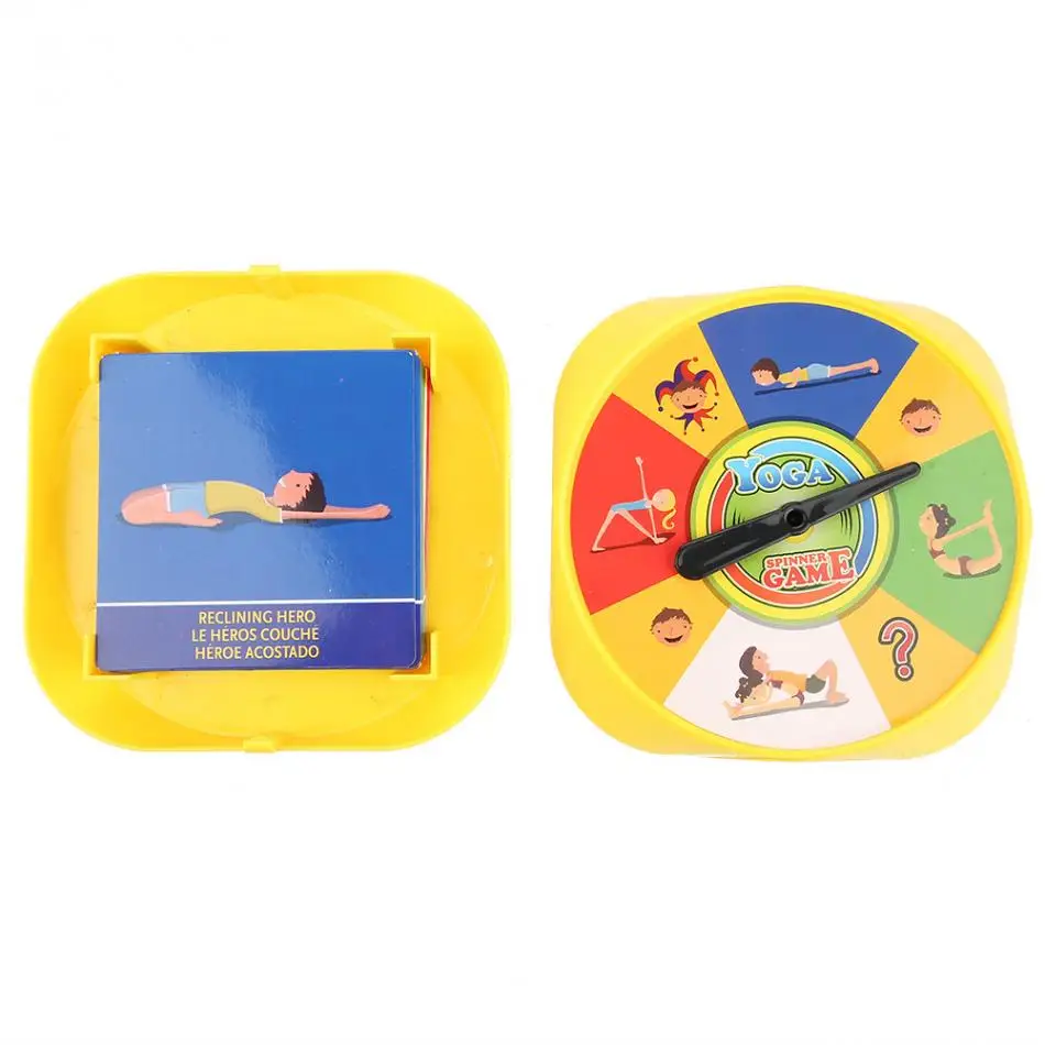 New Year Family Health Board Game Yoga Pose Card Toys For Children 54Pcs Funny Flexibility Balance Floor Sports Educational Gift (11)