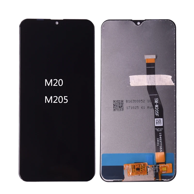 ЖК-дисплей для samsung Galaxy M20 M205 M205F SM-M205F/DS ЖК-дисплей с кодирующий преобразователь сенсорного экрана в сборе