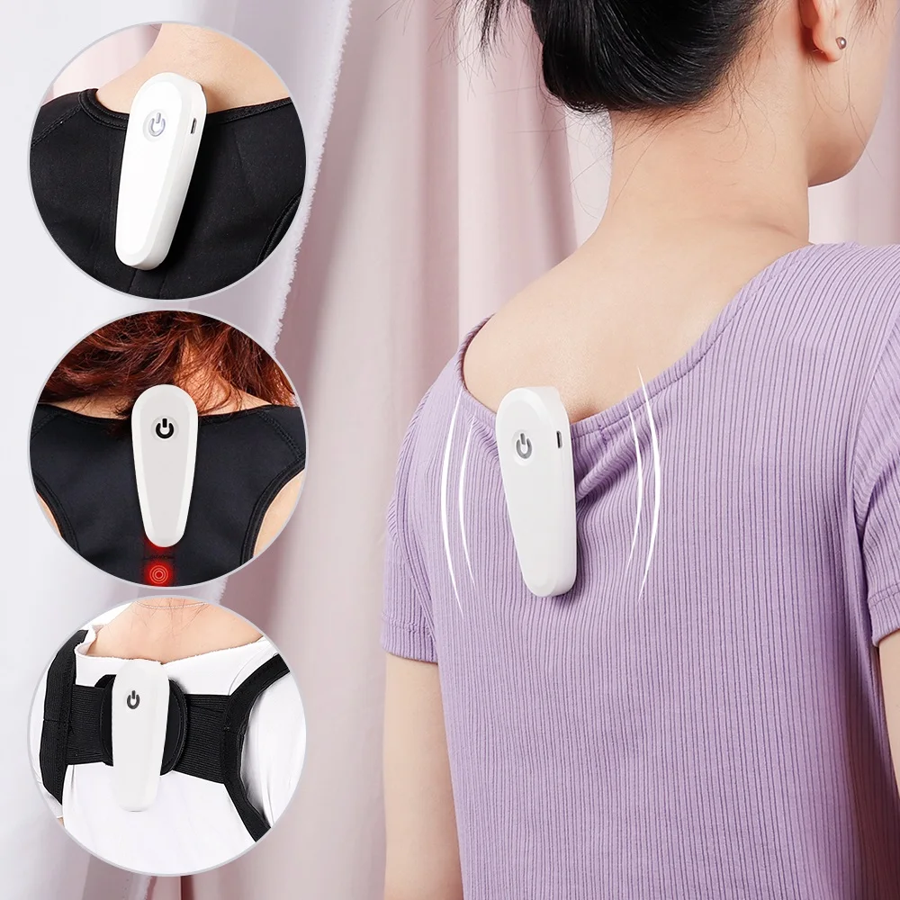 Регулируемый Корректор осанки умный Вибрационный напоминающий тренажер