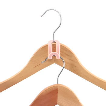 

5 Pcs Anti-slip Clothes Hanger Hooks Plastic Home Easy Hook Closet Organizer Storage Rack Holder Hook DIY Clothes Accessories