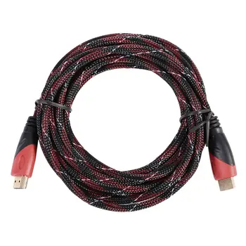 

Popular HDMI Cable High Speed Male To Male Video Cable HDMI Splitter For HDTV 5m