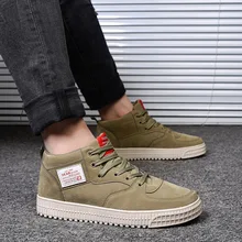 Осенние мужские ботинки теплые мужские мотоциклетные ботинки мужские Нескользящие ботильоны на шнуровке Водонепроницаемая Мужская прогулочная обувь для работы I2-01