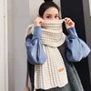 New winter Knitted scarf fashion women long scarves female vintage large shawl soft warm pashmina  thickened wool scarf ► Photo 3/6