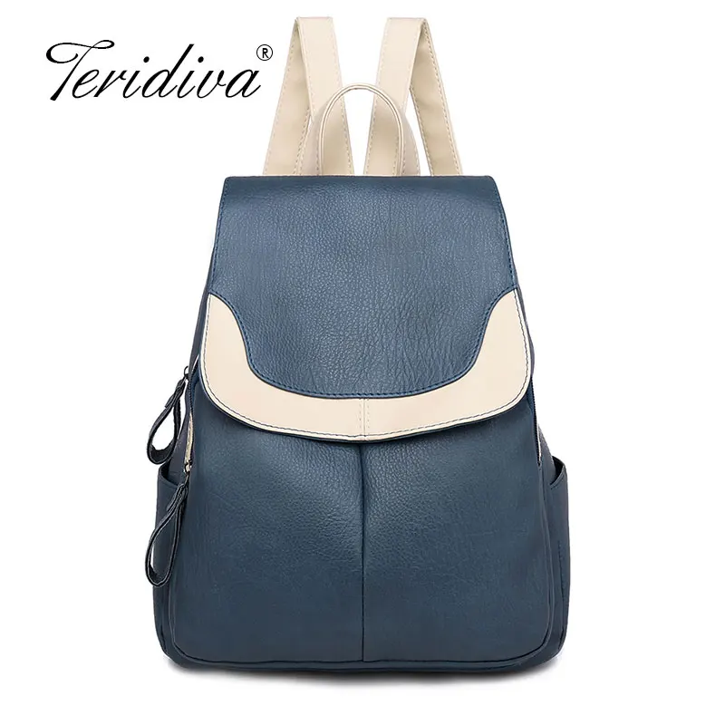 

Women Leather Backpack Women's Backpacks Laptop Backpack School Bags for Teenage Girls Book Bag Casual Shoulder