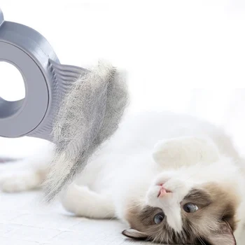 

Pet Dog Massage Comb Grooming Hair Removal Shedding Cleaning Brush Pet Grooming Hair Tools Remove Loose Hairs Dogs