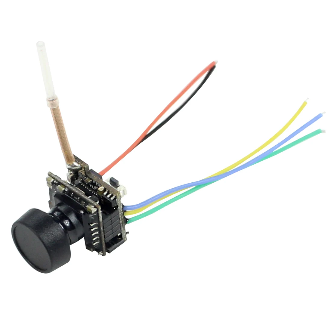 HCF7P AIO VTX камера 5 8G 40CH 25MW передатчик 700 TVL 120 градусов CMOS широкоугольная NTSC FPV для