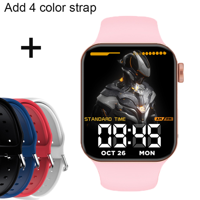 IWO Series 7 Smartwatch Smart Watch Body Temperature 44 MM Waterproof Smart Watches Men Women Gift For Android IOS +Box