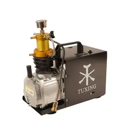 TUXING TXES031 4500Psi 300Bar 30MPpa PCP Air Compressor Electric High Pressure PCP Pump Rifle Airgun Scuba Inflator Tank 220V