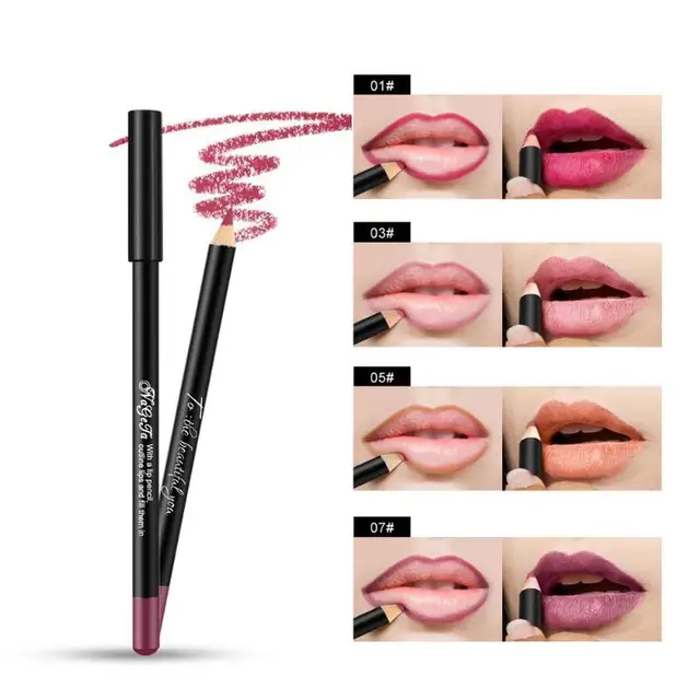12 Color Matte Lip Liner Waterproof no blooming Lasting Lip Gloss Lips Makeup lipliner Make up Tools beauty Makeup color 2