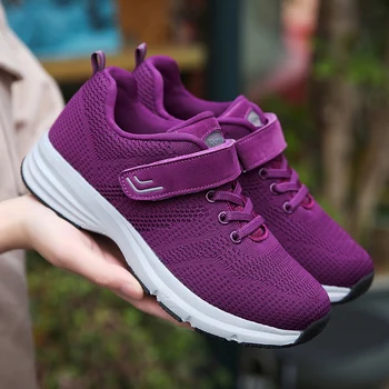 

Golden Sapling Breathable Running Shoes for Women Fitness Trainer Sneakers Woman Sports Shoe Air Mesh Rubber New Sneaker Women's