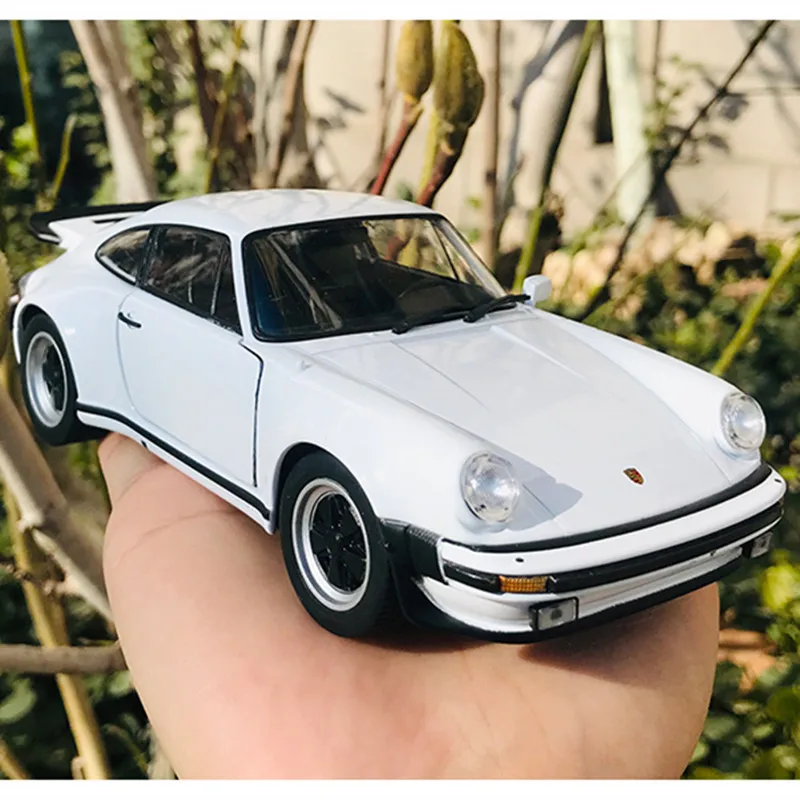 Модель автомобиля Welly 1:24 1974 Porsche 911 Turbo3.0 имитация литья под давлением открытая