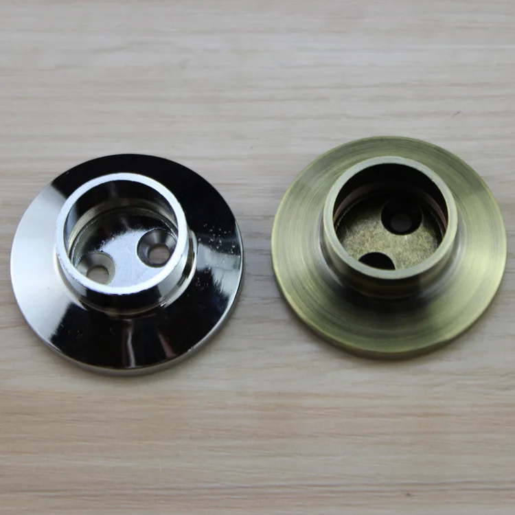 Manufacturers Direct Selling Thick Top Grade Zinc Alloy Flange Tube Socket 25 Tube Socket All-Pass Clothesline Pole Seat-in-J-50