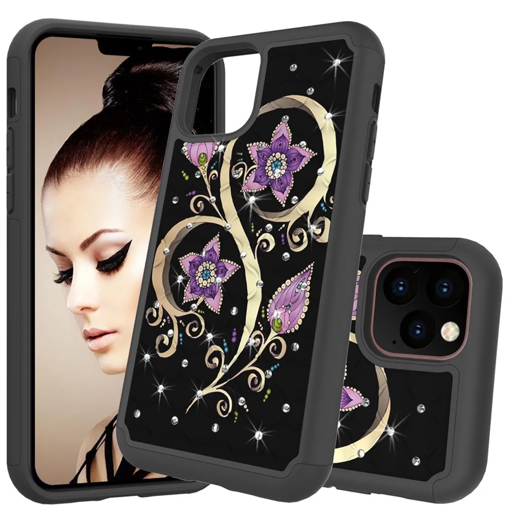 Dream Crystal Style Phone Case For iPhone 11Pro Max Dirt-resistant Slim Fashion Soft Cases Shockproof Dust-proof Phone Case