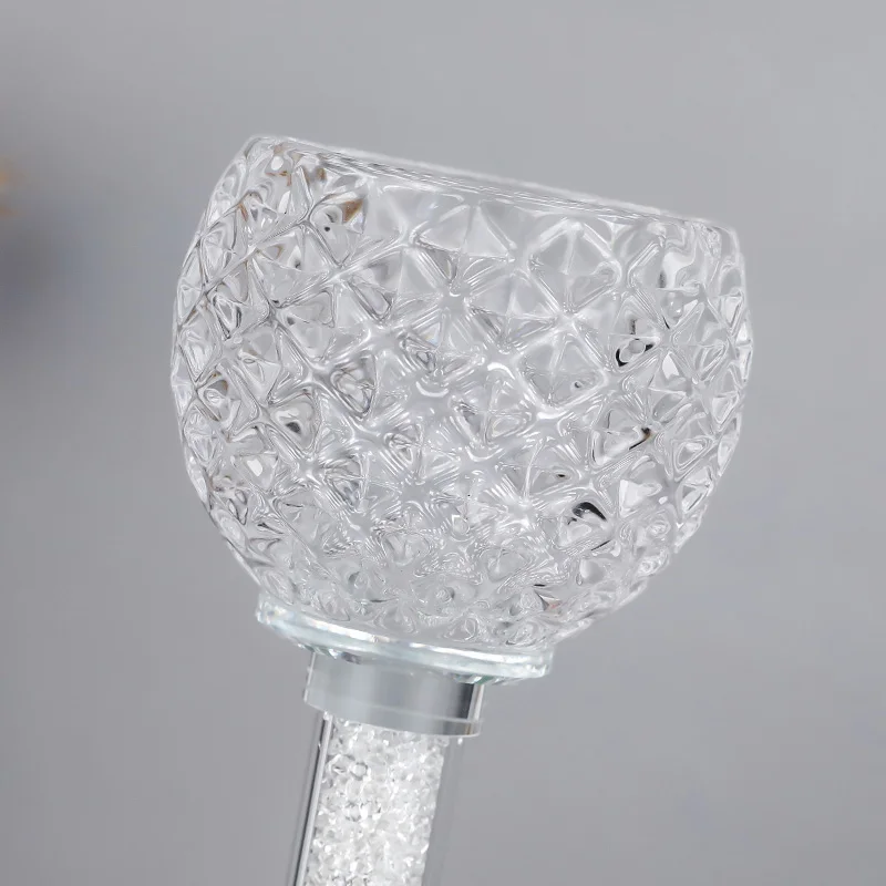 Хрустальный Стеклянный Подсвечник чайный светильник кофейный, обеденный столик для свадьбы CH175