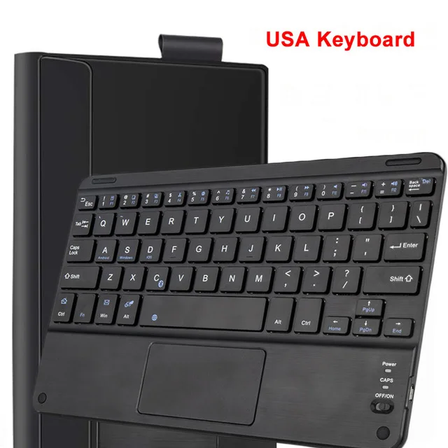 Для samsung Galaxy Tab S6 10," чехол с клавиатурой T860 T865 Магнитный Съемный Bluetooth Keyboad чехол для планшета и кожаный чехол