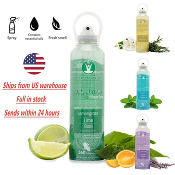 

200ml Aroma Spray Peppermint 25% Alcohol Air Spray & Surface Cleaner Infused with Essential Oils Multifunction Homeuse Outdoor