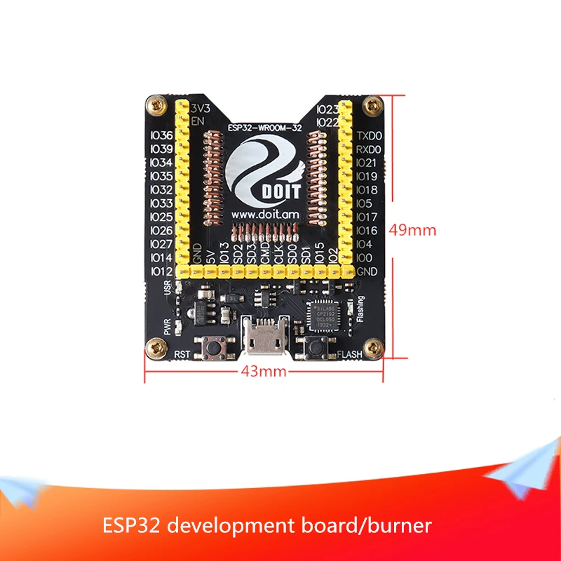 Download-Tool/Code Brenner Programm Blinkende Unterstützung für ESP32-WROVER 
