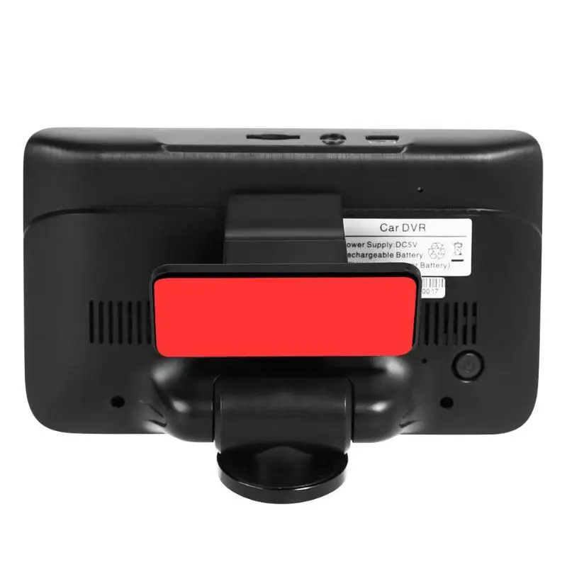 IPS Screen Panoramic 4.5 inch Car DVR Dashboard Camera Dual Lens Night Vision Driving G-sensor Recorder