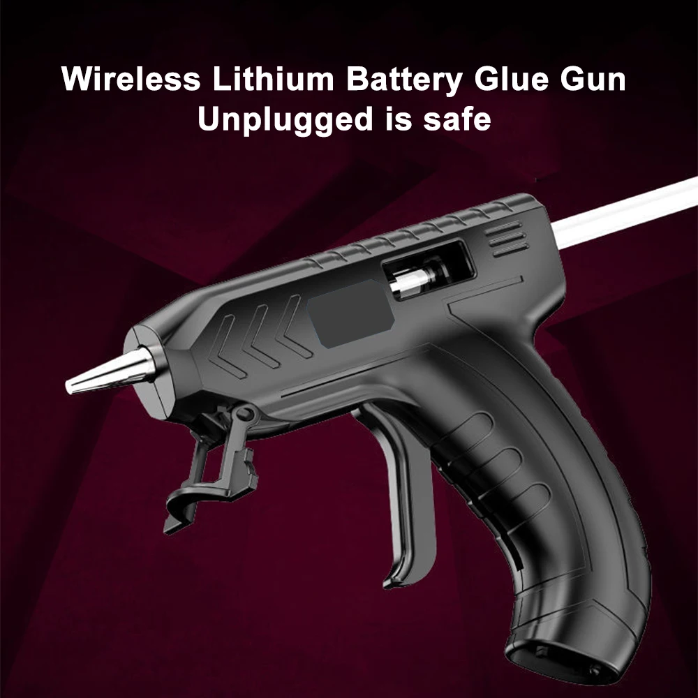 3.6V Portable Electric Hot Melt Glue Gun with Glue-Stick USB Rechargeable Household Wireless DIY Hot Glue Gun Spray Repair Tools