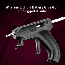Pistolet à colle thermofusible électrique Portable, 3.6V, avec bâton de colle, Rechargeable par USB, pour la maison, sans fil, bricolage, outils de réparation