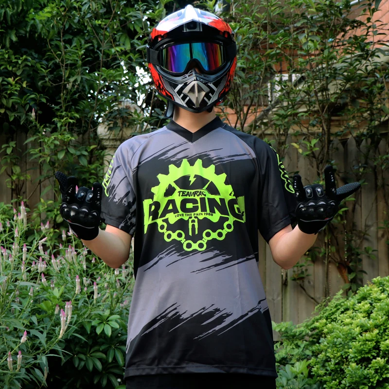 

MTB Gear elements Moisture absorption and perspiration Cross-country motorcycle downhill race Cool Short sleeve