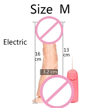 Dildos Sex Toys Adult Toy Realistic Dildo The Battery Vibrates The Penis Dildo Machine Fast Logistics Dildo for Women 4