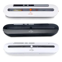 White Dolphin Kitchen Storage Packaging Vacuum Food Sealers Machine 220V 110V Sealing Machine With 10pcs Vacuum Bags 2