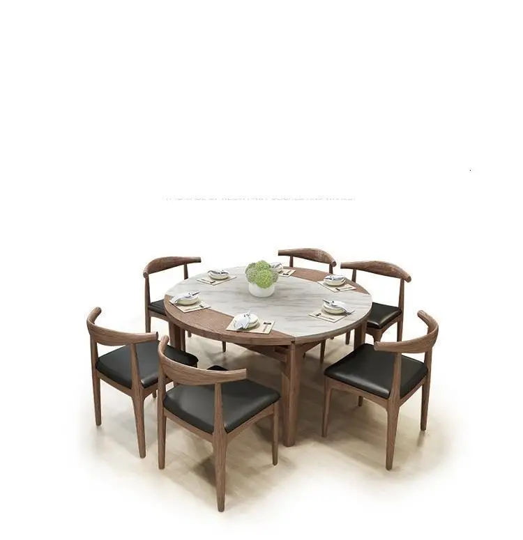 Masa Sandalye Salle Manger современный A Langer Eettafel Meja Makan деревянный круглый стол для столовой