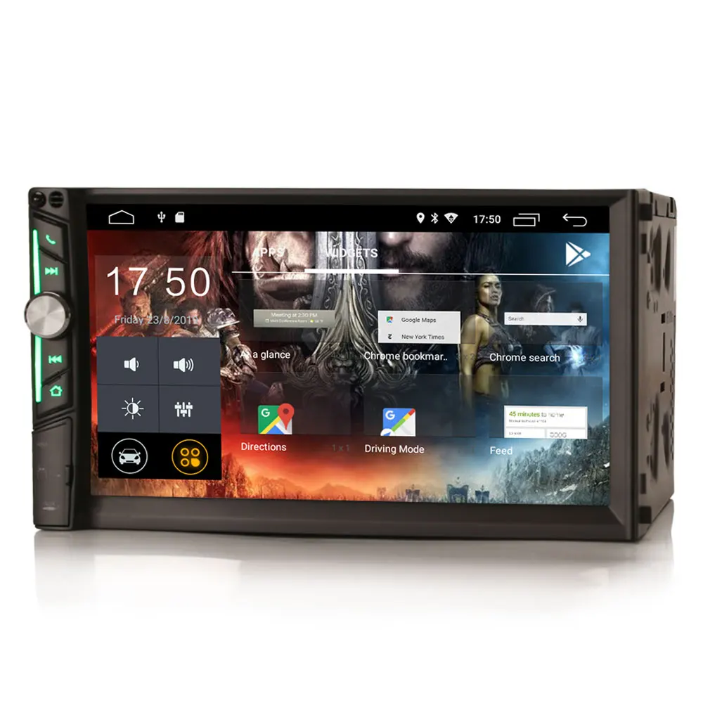 Sale 7" Quad-Core Android 9.0 Pie OS Double Din Car Multimedia 2 Din Car Navigation GPS Two Din Car Radio with Built-in DSP Amplifier 1 Sale 7" Quad-Core Android 9.0 Pie OS Double Din Car Multimedia 2 Din Car Navigation GPS Two Din Car Radio with Built-in DSP Amplifier 1