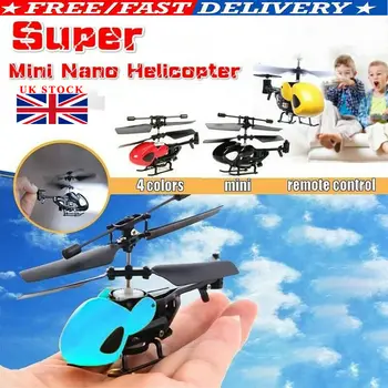 

Children's Toy Mini Infrared Remote Control 2-channel Gyroscope Hubschrauber Funkfernsteuerung Elektro RC Drone Micro Aircraft