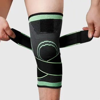 

Sports Knee Support Silicone Pad Knee Brace Protection for Athletes Stability Patella High Elasticity Increase Endurance