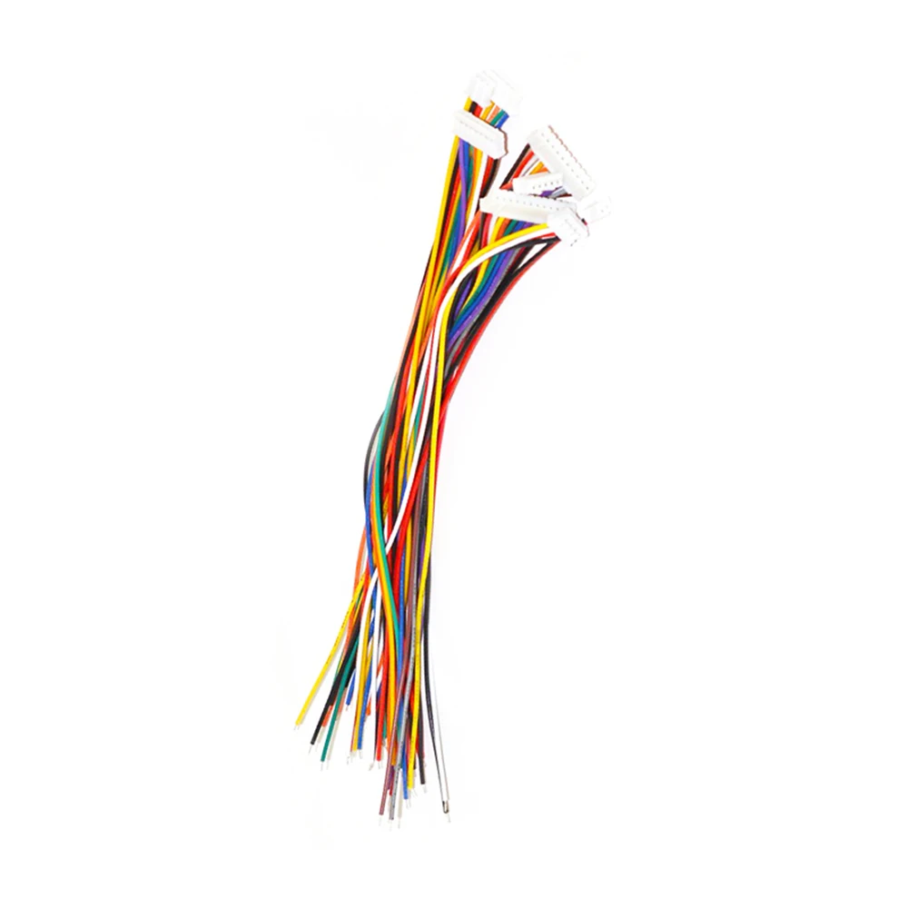 10PCS JST XH 2.54 MM Single Male Plug Connector With Wire Cables 2P 3P 4P 5P 6P 7P 8P 9P10P 11P 12PIN 2.54MM 26AWG 20CM Jst Connectors