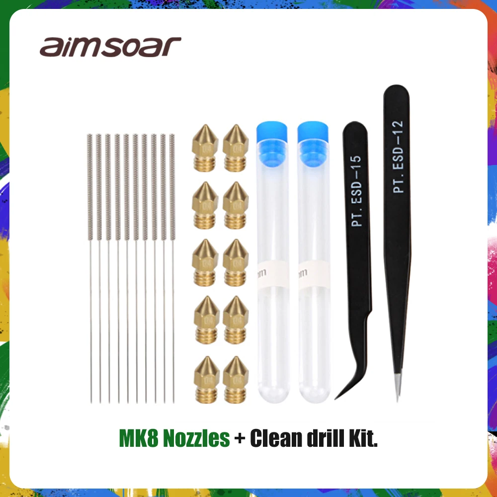 

Набор пинцетов для чистки, изогнутых и прямых насадок, из нержавеющей стали, 0,2/0,3/0,4/0,5 мм