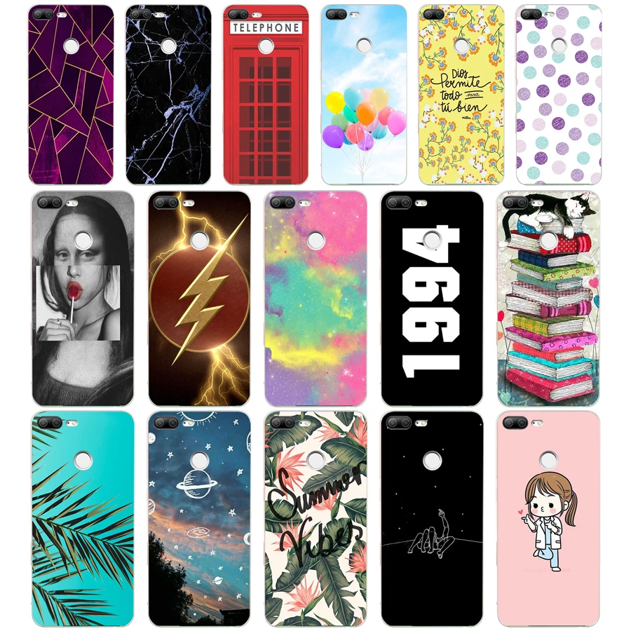 

F 5.65" Huawei Honor 9 Lite Case Cover Soft Silicone TPU Case FOR Huawei Honor 9 Lite Case Back Shell Honor 9 Lite Case