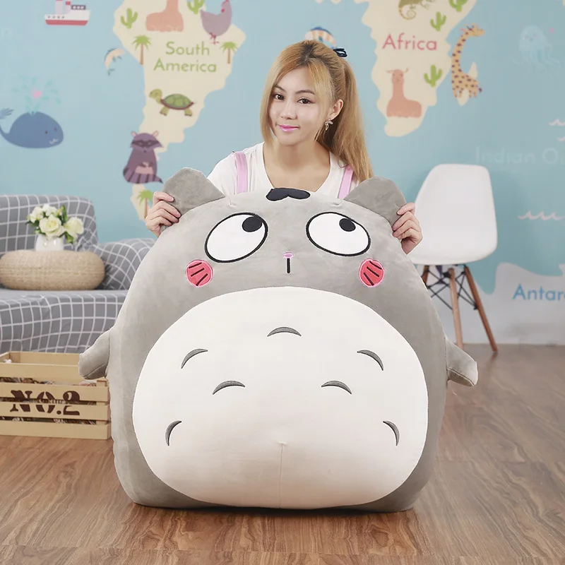 

Software Totoro Doll Plush Toys Cartoon Totoro Pillow Cushion Girl'S Valentine's Day Gift Customizable