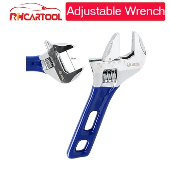 

Car accessories OBD2 Adjustable Wrench Stainless Steel Universal Spanner Mini Nut Key Hand Tools Maximum 24mm Diameter