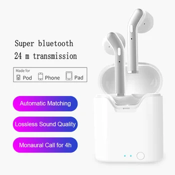 

Wireless Bluetooth Earphone with Microphone Sports Wireless Headphones Headsets Touch Control Music Earbuds For Phone